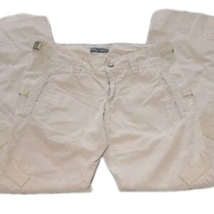 Dolce & Gabbana Men's Tan Cargo Pants Casual Comfort